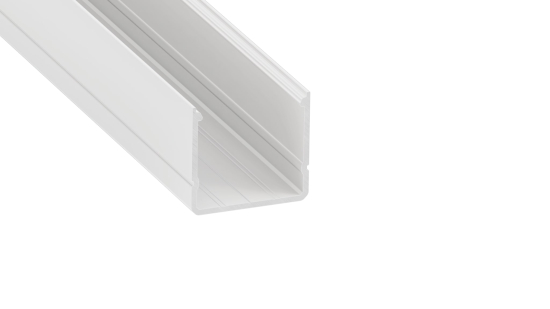 Lumines profile type RAI white lacquered, 2,02 m