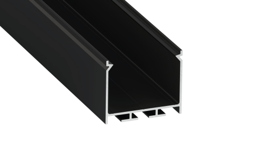 TEKKNI NORS Set, black, transparent cover, 2.02 m