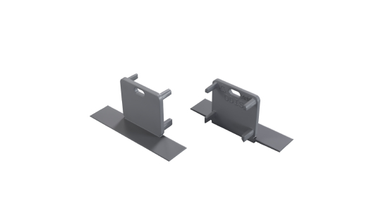 TEKKNI END CAP ODIS, gray