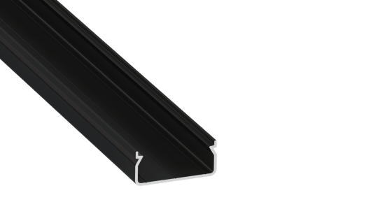 TEKKNI EGEN Set, black, transparent cover, 2.02 m