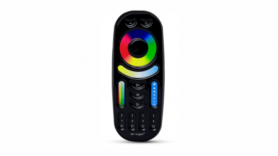 Mi-Light RF REMOTE CONTROL 2.4G 4 ZONE RGB+CCT BLACK