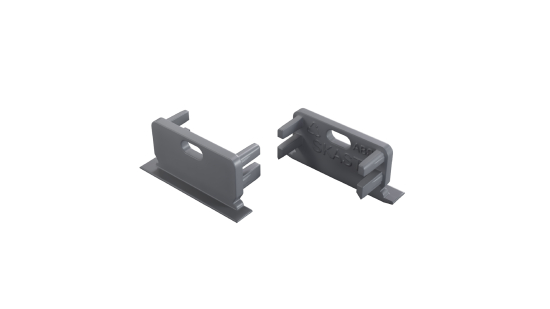 TEKKNI END CAP SKAST, gray