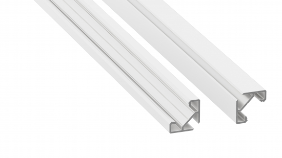Profile LUMINES type ajar white lacquered 1 m