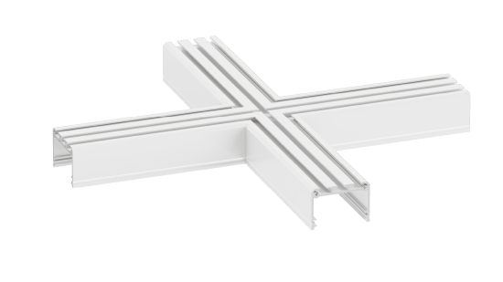 LUMINES connector ILEDO type X white lacq.