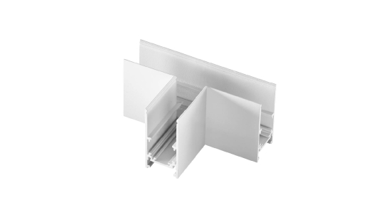 LUMINES GENESIS Magnetic track surface T connector white