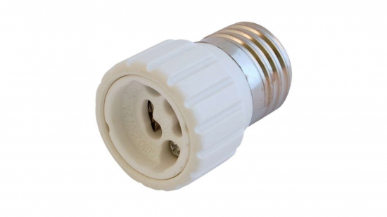 E27 to GU10 lamp adapter