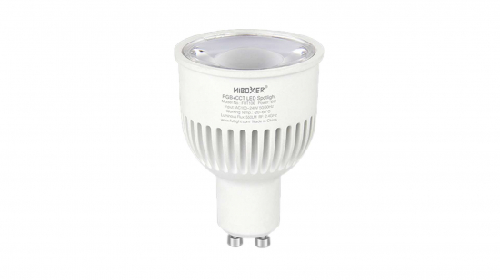 Ampoule LED connectée RGB+CCT E27 6W Mi-Light (MiBOXER)