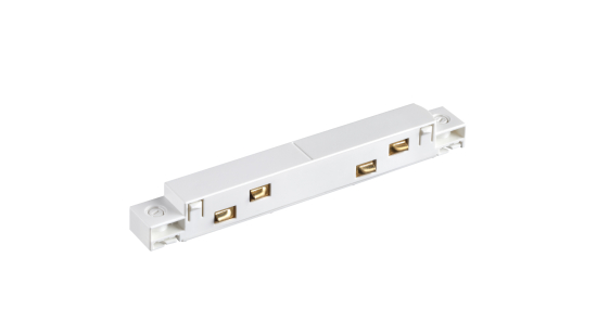 LUMINES GENESIS Magnetic track power feed straight white