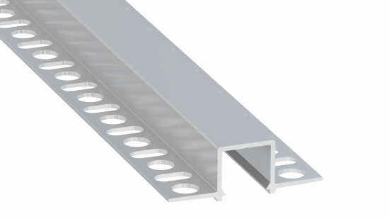 Profile LUMINES type Gaudi non-anodized 2,02 m