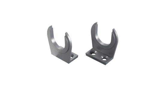 LUMINES SFERO ALU mounting bracket MS2 anodized silver