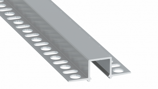 Profile LUMINES type Gaudi non-anodized 1 m