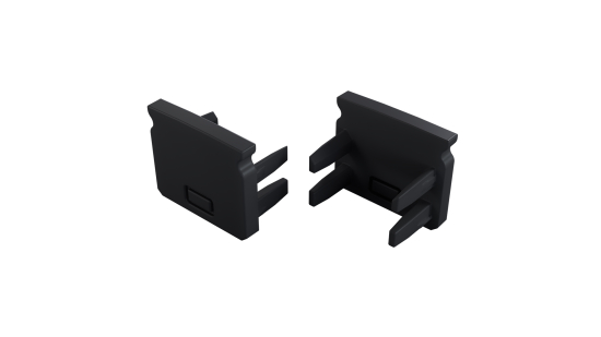 LUMINES End cap SEI 2in1 black