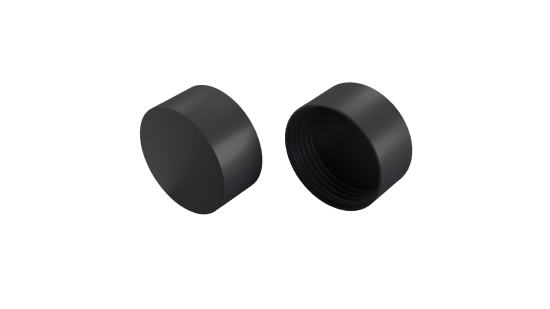 LUMINES SFERO ALU end cap MS1 anodized black