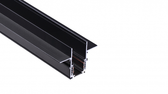 LUMINES GENESIS Magnetic track recessed black 1 m