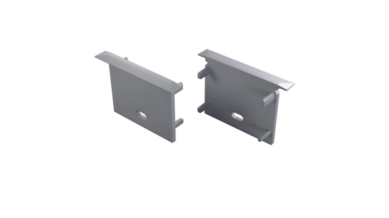 TEKKNI End cap  HEDE gray