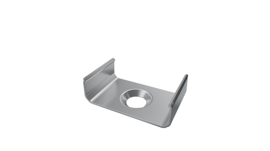 MET mounting clip for LUMINES RAI profile