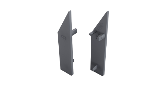 TEKKNI END CAP LUND T1, gray right