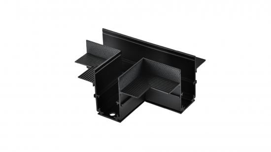 LUMINES GENESIS Magnetic track recessed T connector black