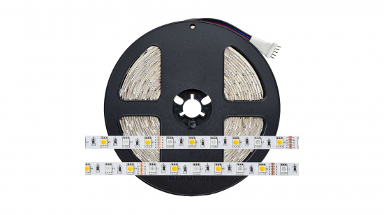 LED Strip 300 LED 5050 SMD 12V RGB + CW