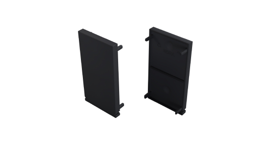 TEKKNI END CAP NORA, black