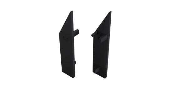 TEKKNI END CAP LUND T1, black right