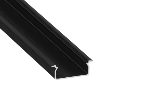 TEKKNI TVED Set, black, transparent cover, 2.02 m