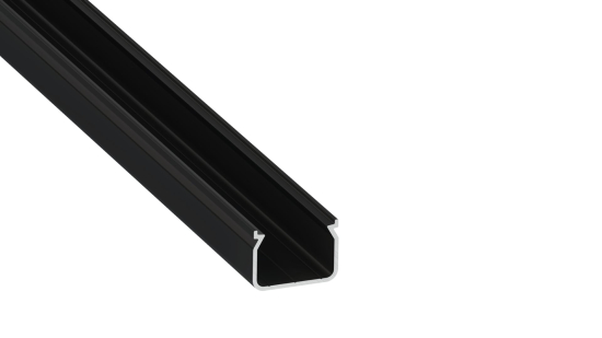 TEKKNI HOM Set, black, transparent cover, 2.02 m