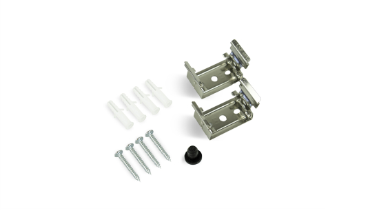 Mounting accessories set for EVOX hermetic lamps