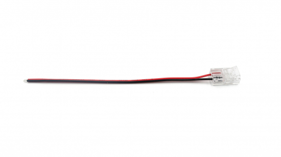 LED connector PRO B 2PIN 10mm 1-sided with wire