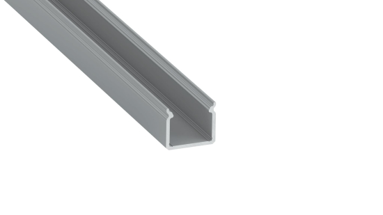 Lumines profile type SEI silver anodized 1 m