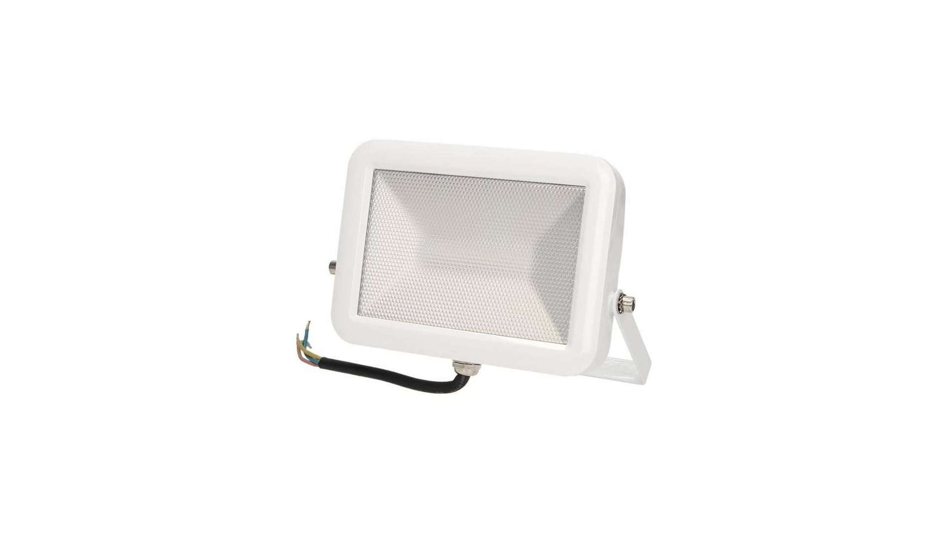 LED Floodligh 20W LED Neutral SLIM, white