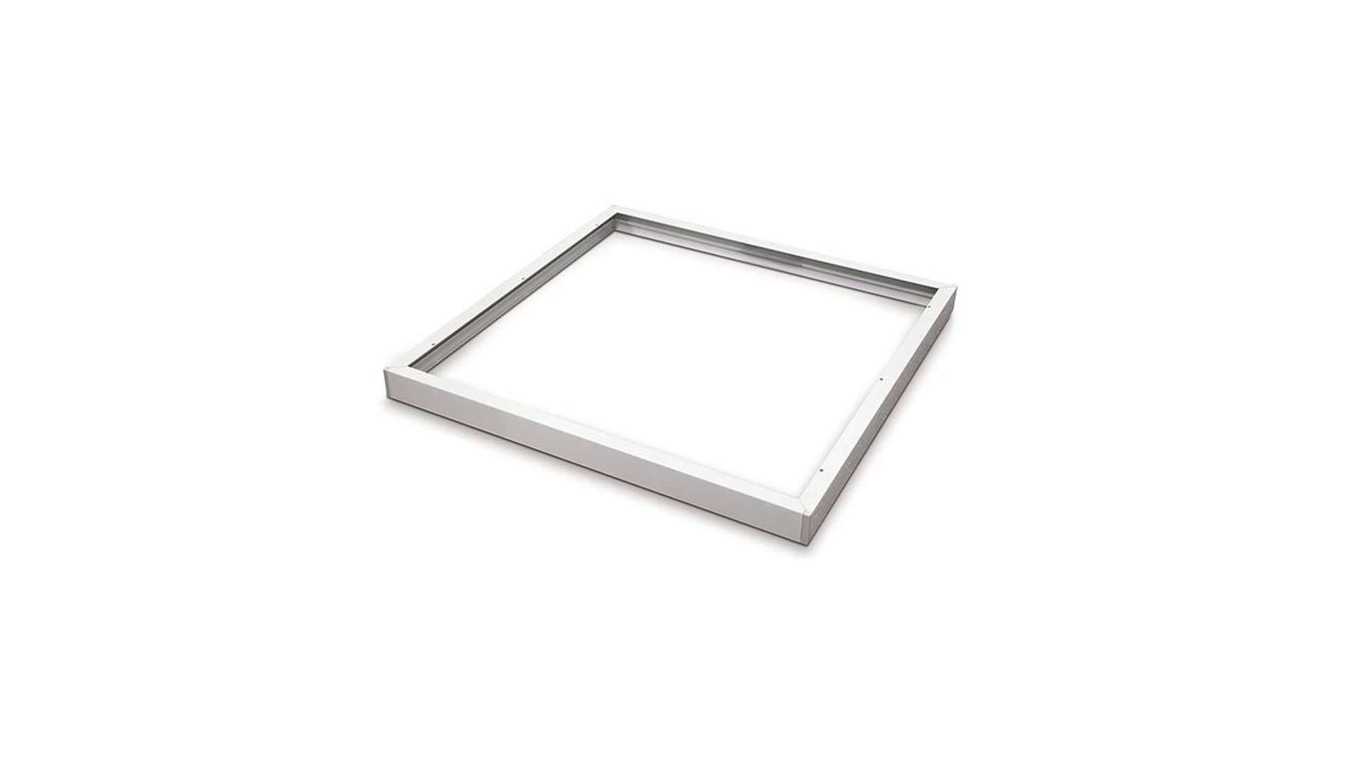 Surface-mounted housing - ceiling plate 60x60cm - white