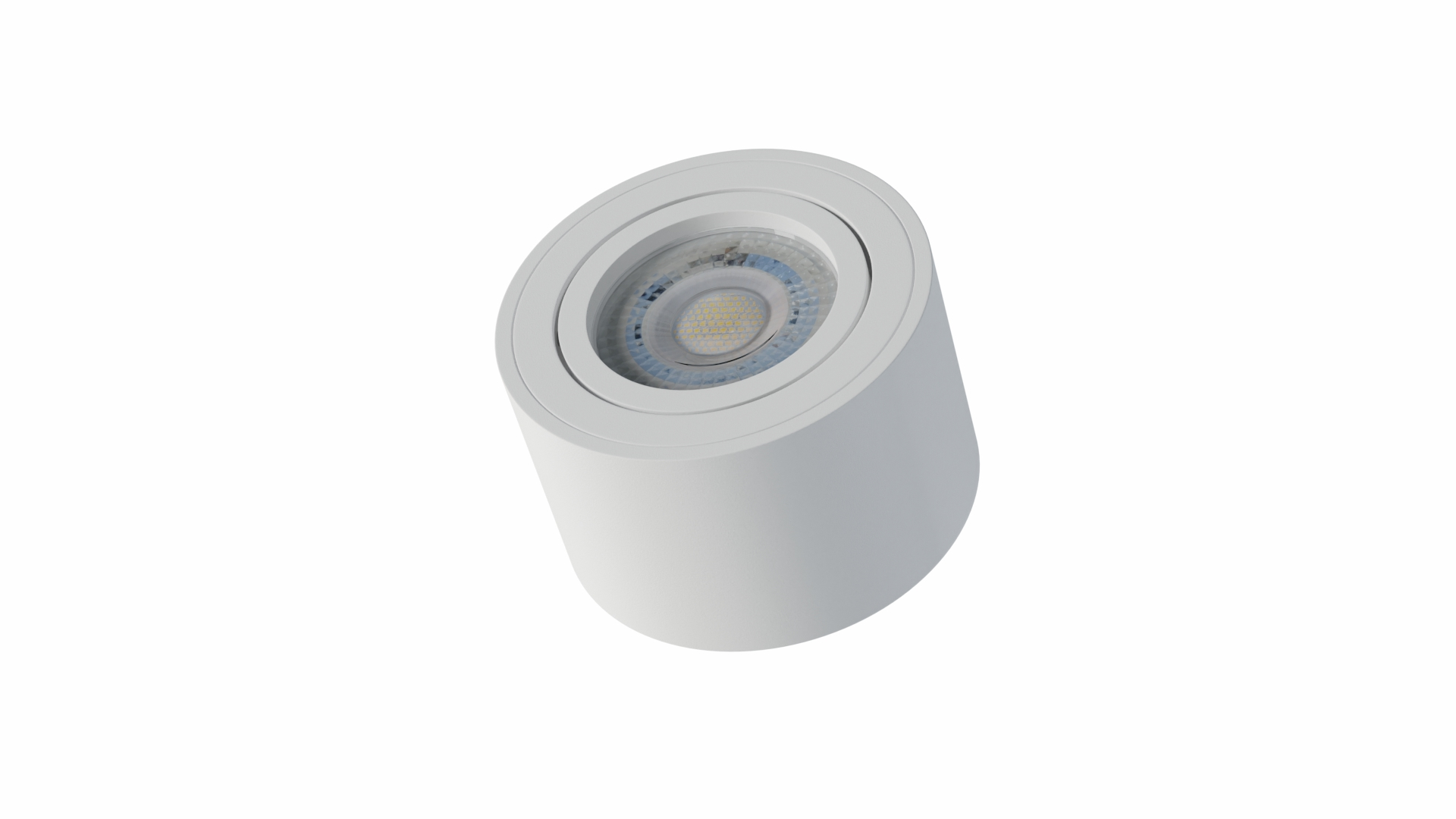 Ceiling spotlight fixture SPOT FIRA round white ★ Oświetlenie Led - Labs