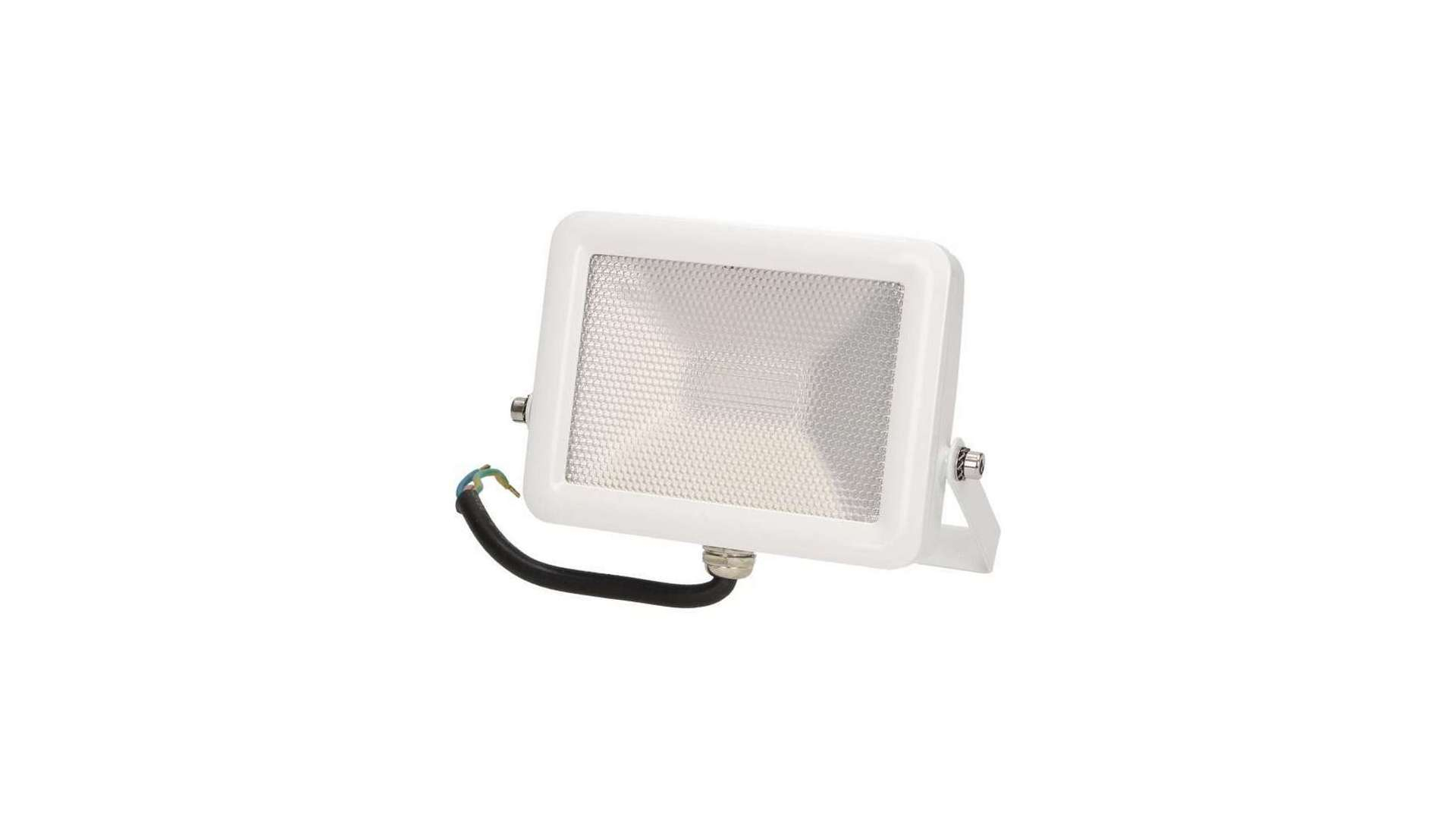 LED Floodligh 10W LED Neutral SLIM, white