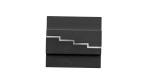LED stair luminaire 12V SECRETO B. Warm, Black