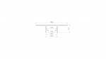 Profile LUMINES type NIPO silver anodized 3 m