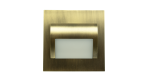 LED stair luminaire 12V DECORUS Neutral, Brass