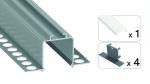 TEKKNI SET ODIS silver, frozen cover 3 m