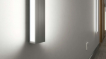 Lumines profile type Dopio lacquered white, 1 m