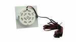 Recessed square furniture luminaire, 1.8 W, aluminium
