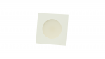 Recessed square furniture luminaire, 2 W, white – neutral-white