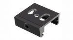 Mounting clip for SKB12-2 3-phase track, black