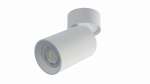 Bendable/rotatable ceiling spotlight fixture SPOT LUMI rotating white