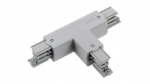 T-type connector for 3-phase track XTS37-1 gray