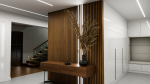 Lumines profile type ZATI lacquered white, without perforation 2,02 m