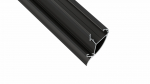 Lumines profile type Conva lacquered black, 3 m