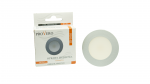 Recessed round furniture luminaire, 2 W, grey – neutral-white