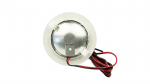 Recessed round furniture luminaire, 2 W, black – neutral-white