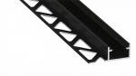 Profile LUMINES type FINO black lacquered 3 m
