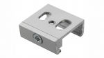 Mounting clip for SKB12-1 3-phase track, gray